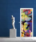 Szines Pillangók poszter, fotótapéta (91 x 211 cm)