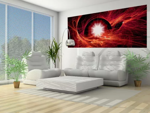 Cosmic Twist poszter, fotótapéta (250 x 104 cm)