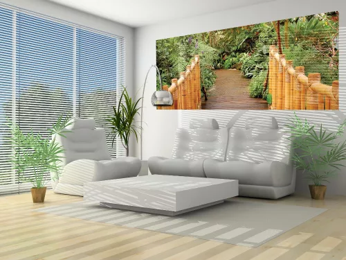 Jungle poszter, fotótapéta (250 x 104 cm)