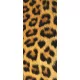 Leopárd minta poszter, fotótapéta (91 x 211 cm)