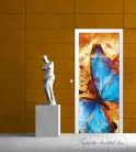 Pillangó poszter, fotótapéta (91 x 211 cm)