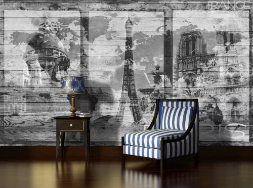 Párizs poszter, fotótapéta