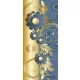 Virág minta öntapadós poszter, fotótapéta (91 x 211 cm)