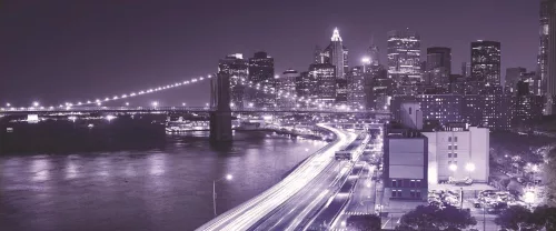 Brooklyn Bridge poszter, fotótapéta (250 x 104 cm)