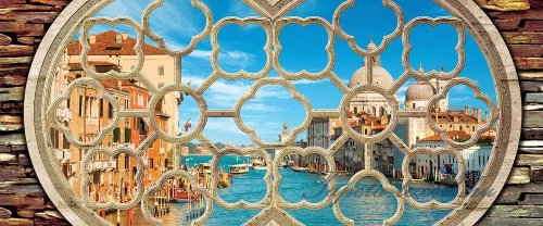 Velence poszter, fotótapéta (250 x 104 cm)