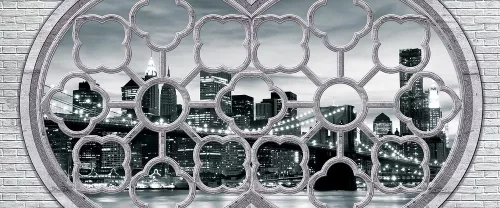 Brooklyn Bridge poszter, fotótapéta (250 x 104 cm)