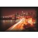 Brooklyn Bridge poszter, fotótapéta, Vlies (416 x 254 cm)