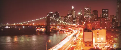 Brooklyn Bridge poszter, fotótapéta (250 x 104 cm)