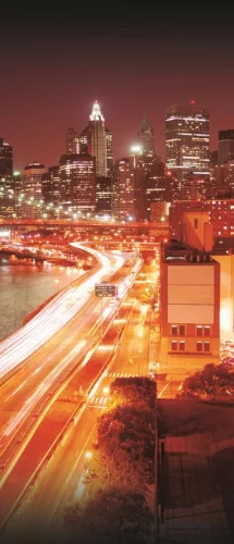 Brooklyn Bridge poszter, fotótapéta (91 x 211 cm)