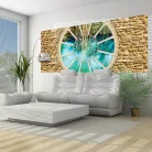 Kilátás poszter, fotótapéta (250 x 104 cm)