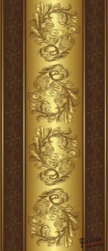Arany minta öntapadós poszter, fotótapéta (91 x 211 cm)