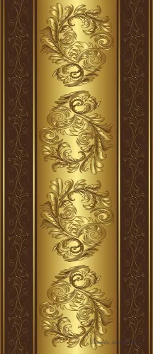 Arany minta poszter, fotótapéta (91 x 211 cm)