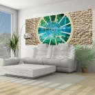 Kilátás poszter, fotótapéta (250 x 104 cm)