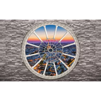 Kilátás Párizsra poszter, fotótapéta