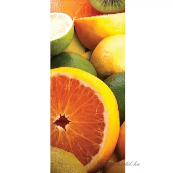 Narancs öntapadós poszter, fotótapéta (91 x 211 cm)