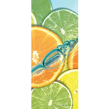 Lime poszter, fotótapéta (91 x 211 cm)