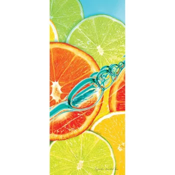 Lime öntapadós poszter, fotótapéta (91 x 211 cm)