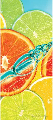 Lime öntapadós poszter, fotótapéta (91 x 211 cm)
