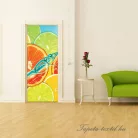 Lime poszter, fotótapéta (91 x 211 cm)