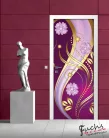 Virág minta öntapadós poszter, fotótapéta (91 x 211 cm)