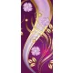 Virág minta poszter, fotótapéta (91 x 211 cm)