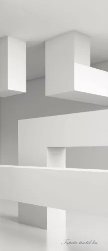 Absztrakt 3D poszter, fotótapéta (91 x 211 cm)