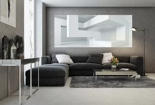 Absztrakt 3D poszter, fotótapéta (250 x 104 cm)