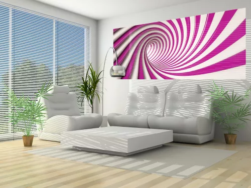 Absztrakt 3D poszter, fotótapéta (250 x 104 cm)