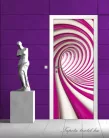 Absztrakt 3D poszter, fotótapéta (91 x 211 cm)
