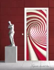 Absztrakt 3D poszter, fotótapéta (91 x 211 cm)
