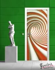 Absztrakt 3D öntapadós poszter, fotótapéta (91 x 211 cm)