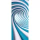 Absztrakt 3D poszter, fotótapéta (91 x 211 cm)