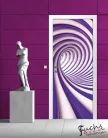 Absztrakt 3D öntapadós poszter, fotótapéta (91 x 211 cm)