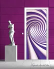 Absztrakt 3D poszter, fotótapéta (91 x 211 cm)