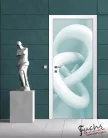Absztrakt 3D öntapadós poszter, fotótapéta (91 x 211 cm)