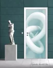Absztrakt 3D poszter, fotótapéta (91 x 211 cm)