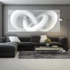 Absztrakt 3D poszter, fotótapéta (250 x 104 cm)