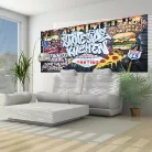 Fast Food poszter, fotótapéta (250 cm x 104 xm)