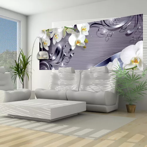 Virág minta poszter, fotótapéta (250 x 104 cm)