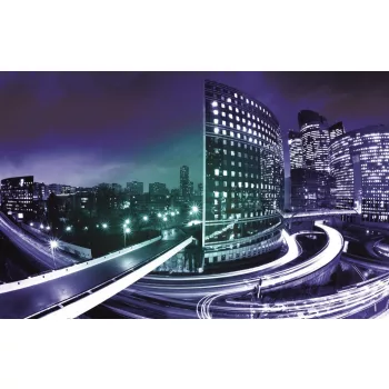 Párizs éjszaka poszter, fotótapéta