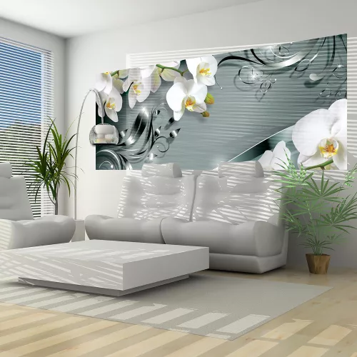Virág minta poszter, fotótapéta (250 x 104 cm)