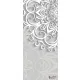 Modern virág minta öntapadós poszter, fotótapéta (91 x 211 cm)