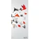 Absztrakt 3D öntapadós poszter, fotótapéta (91 x 211 cm)