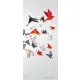 Absztrakt 3D poszter, fotótapéta (91 x 211 cm)