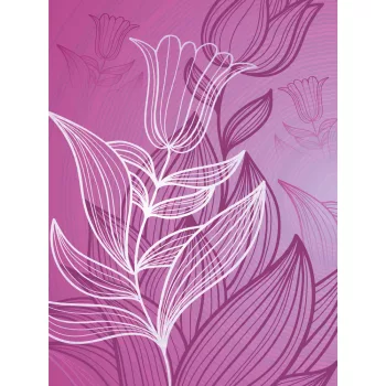 Tulipán poszter, fotótapéta (184 x 254 cm)
