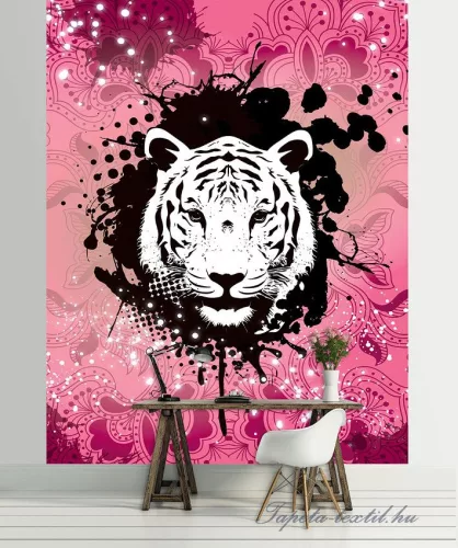 Tigris vlies poszter, fotótapéta (206 x 275 cm)