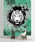 Tigris vlies poszter, fotótapéta (206 x 275 cm)