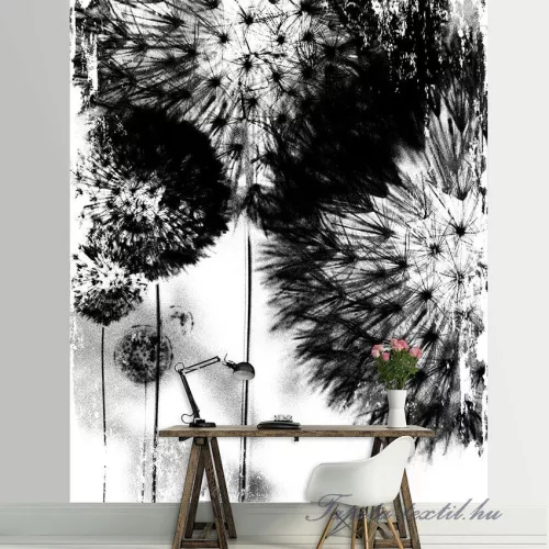 Pitypang vlies poszter, fotótapéta (206 x 275 cm)