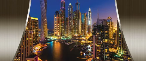 Dubai poszter, fotótapéta (250 cm x 104 xm)