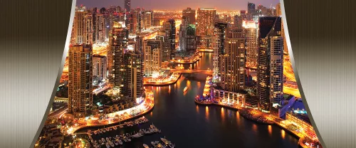 Dubai poszter, fotótapéta (250 cm x 104 xm)